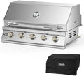 Hygrill STD Series 40-Inch Built In Grill, Stainless Steel 5-Burner Grill by Stanbroil