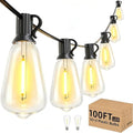 Svater Outdoor String Lights 100 FT, Outside LED Patio Light Waterproof by Svater