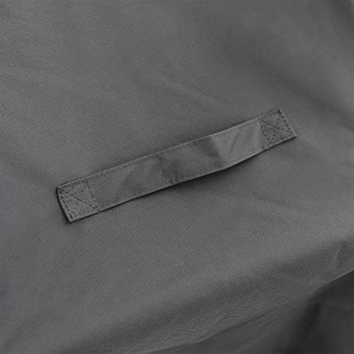 Kenmore 56-Inch Heavy-Duty Grill Cover for Outdoor BBQ Propane Gas Grills, Weather-Resistant, UV- and Fade-Resistant, Universal Fit Cover for 4-Burner Gas Grills, Gray - Image 7
