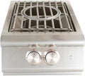Blaze Built-in Propane LP High Performance Power Burner W/Wok Ring & Stainless Steel Lid - Have The Outdoor Kitchen and Create Memories - BLZ-PBLTE-LP by Blaze