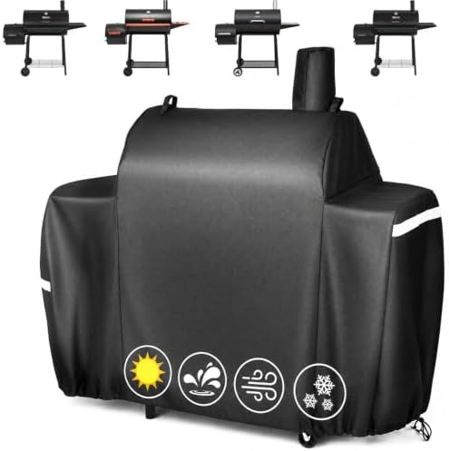 Utheer 600D Grill Cover for Royal Gourmet CC1830S/CC1830W/CC1830M/CC1830SC by Utheer