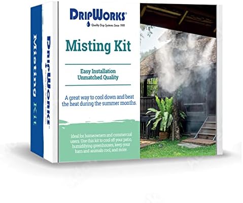 Dripworks Backyard Misting Kit - Includes 3/4 GPH Misters | Agricultural Grade Components | Trusted Brand Since 1991 - Image 2