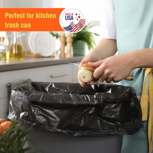 Delxo 30-33 Gallon Trash Bags, 5000 Count Bulk Value Large Garbage Bags - Image 7