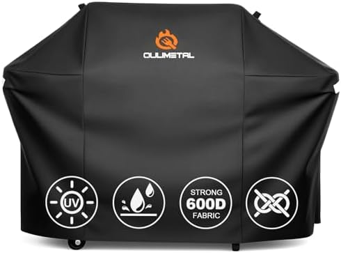65" Grill Cover for 4-5 Burner Weber Char-Broil Nexgrill Brinkmann Kenmore by QuliMetal