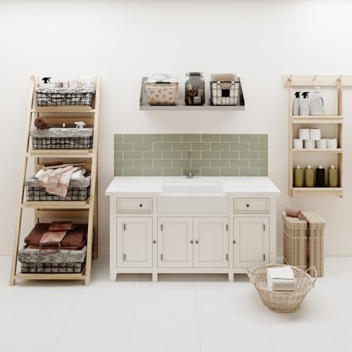 AmGood 36 Long X 12" Deep Stainless Steel Wall Shelf with Side Guards | NSF Certified | Appliance & Equipment Metal Shelving | Kitchen, Restaurant, Garage, Laundry, Utility Room - Image 2