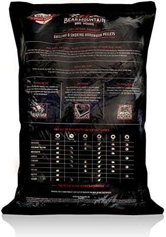 Bear Mountain Hickory Wood Pellets for Smoker and Grill, 40lb Bag - Image 4