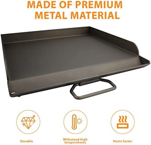 Uniflasy Fry Griddle for Camp Chef Stoves, 14" x 16" Flat Top Plate - Image 5