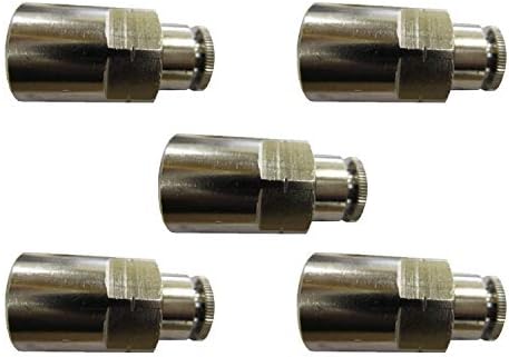 Misting Fittings (Push to Connect fittings-3/8 Inch Female Adapter)-Pack of 5 by Mistcooling
