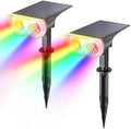 Linkind Halloween Solar Lights Outdoor Spotlight Waterproof RGB 2 Pack by Linkind