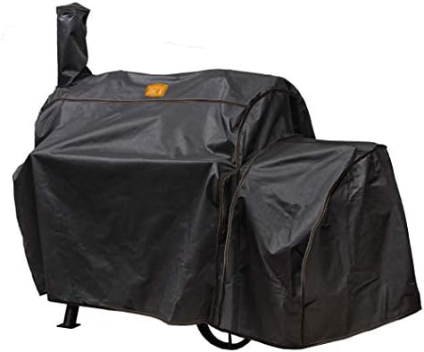 Oklahoma Joe’s Highland Offset Smoker Cover, Black by OklahomaJoes%C2%AE