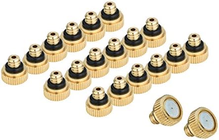 Brass Misting Nozzles for Garden Cooling System 0.012" (0.3 mm) 10/24 UNC (20 PCS) - Image 3