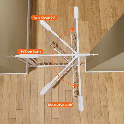 86 to 105 Inch Extra Wide Baby Gate for Doorway Stairs - Image 2