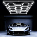 Hexagon Garage Lights: 578W 12 Grids Hexagon Led Lights 63690LM by Ipackorin