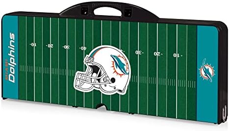 Picnic TIME NFL Football Field Folding Picnic Table, Camping Table, Outdoor Table with Umbrella Hole - Image 5