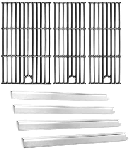 Uniflasy 463365021 Grill Grates Heat Plates Kit for Char-Broil Performance by Uniflasy