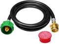 6 FT Propane Adapter Hose for Weber Travelev Grill, for Weber Q Series,for Coleman Stoves,for Blackstone 17" 22" Tabletop Griddle,for Char-Broil Portable Grills-Converts 1 lb to 20 lb Cylinders. by Unknown