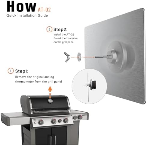 BBQ Grill Base for AT-02 Bluetooth Meat Thermometer - Image 7