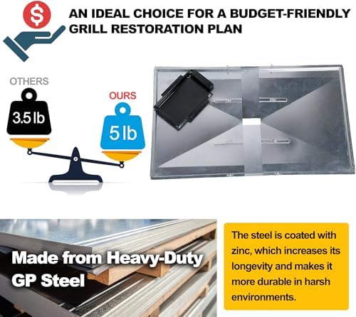 Adjsutable Grease Tray for Gas Grill (27-30 inches), Fits 4/5 Burner Grills from Nexgrill, Dyna Glo, Backyard Grill, BHG, Uniflame & Others, Universal Drip Tray with Catch Pan - Image 5