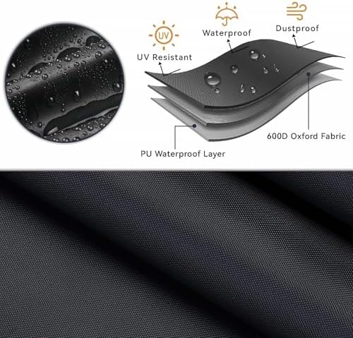 Grill Cover for Blackstone 2246 2250 2363 20" x 14" Camping Griddle - Image 3