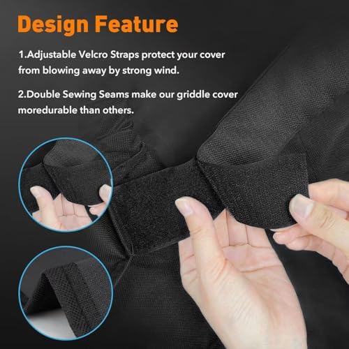 ZBXFCSH Heavy Duty Replacement Grill Cover Compatible with Z Grill 600 Series 600D 6002B L6002E 600D3E 6002B2 Pellet Grill and Smoker - Image 5