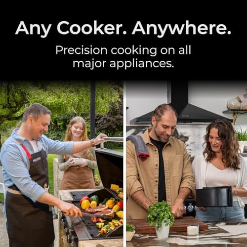 MEATER Pro Smart Meat Thermometer, Walnut, Bluetooth, 1000°F, Long Range - Image 4