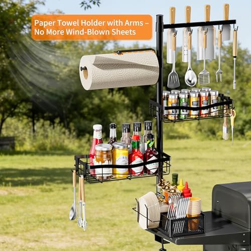 DAOYA Griddle Caddy Organizer for Blackstone Grill Caddy for Outdoor Grill - Image 2