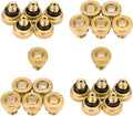 Brass Misting Nozzles for Outdoor Cooling System 22 pcs,0.012" Orifice (0.3 mm) 10/24 UNC by Aootech by Aootech