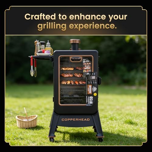 Folding Side Shelf for Pit Boss Copperhead 1300 PBV4NX 4 Series Smoker - Image 5