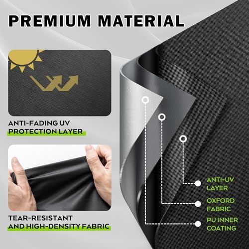Grill Cover for Blackstone 1883 Original 28in Griddle, Flat Top Griddle Cover for Blackstone 2311/2269/2147/1924 28in Grill - Image 3
