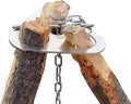Stainless Steel Camping Tripod Board,Turn Branches into Campfire Tripod by ZANOLY
