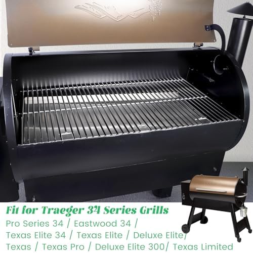 Cooking Grates for Pit Boss 1000 1100 Series Austin XL Parts Grill Grid for Traeger 34 Series Grilling Rack Wood Pellet Smoker Sportsman Replacement Stainless Steel Pitboss Accessory - Image 5