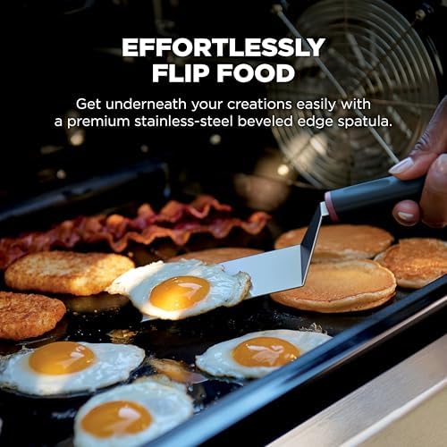 Ninja FlexFlame Griddle Spatula, Stainless Steel, Non-Slip Handle - Image 2