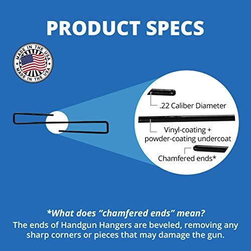 Carry Optic Handgun Hangers: Pistol Hangers for Gun Safe or Cabinet 2-Pack - Image 7