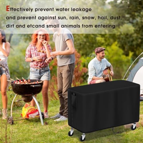 Prep Table Cover 38 Inch for Feasto 31" Outdoor Grill Table - Image 2