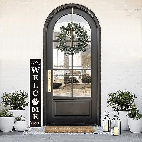 Perfnique Modern Farmhouse Lantern Decor, 15'' 13'' Set of 2 Black Metal Lantern, 2 LED 6hr Timer Flameless Candles ＆ Remote Timer, Lanterns Decorative for Outdoor, Home, Indoor, Patio, Christmas - Image 6