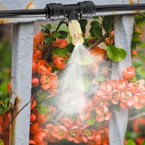 20Pack Brass Misting Nozzles Replacement Nozzles for Outdoor Cooling System - Image 5