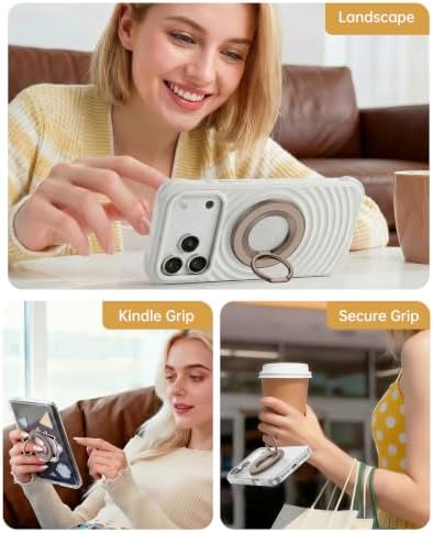 SYNCWIRE for MagSafe Phone Grip, Magnetic Phone Ring Holder Stand Kickstand - Image 4