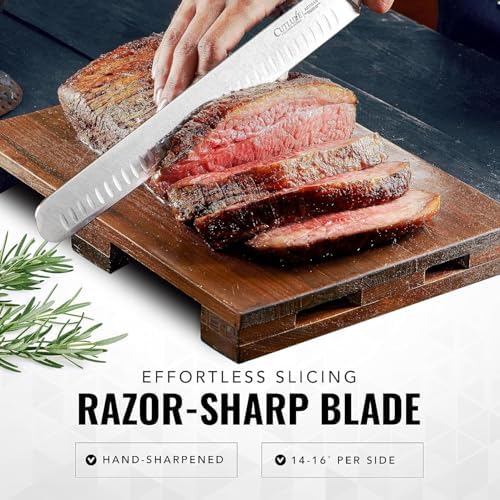 Cutluxe Carving Knife Set, Brisket Slicing & Boning Knife for Meat & BBQ - Image 3