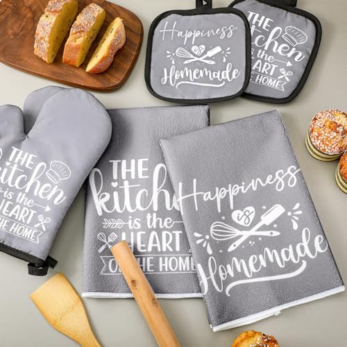 Sratte 6 Pcs Kitchen Decor Accessories Set, Kitchen, Gray - Image 2
