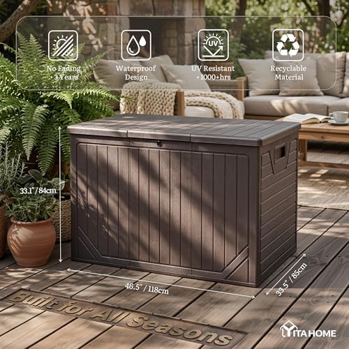 YITAHOME 230 Gallon Extra Large Outdoor Storage Box - Image 2