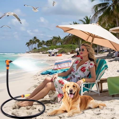 Portable Adjustable Water Standing Misters for Outside Patio - Image 6