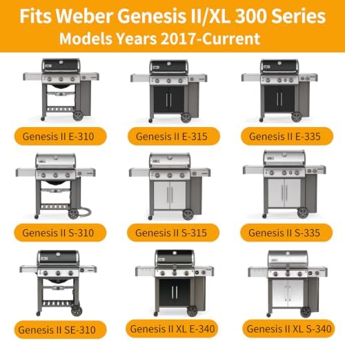 Hongso Genesis 2 Grill Grates 66095 66802 for Weber Genesis II E-335 E-310 - Image 3