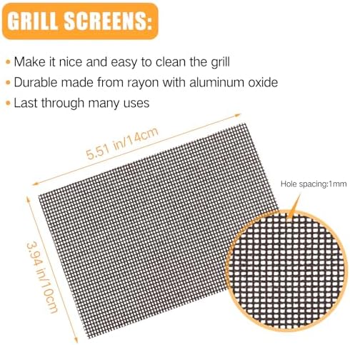 Reallnaive 100 Piece Griddle Cleaning Kit 70 Screens 30 Cleaning Pads Heavy-Duty Abrasive Mesh Pads for Flat Tops, Cast Iron, and Stainless Steel Griddle Clean Accessories Bundle - Image 3