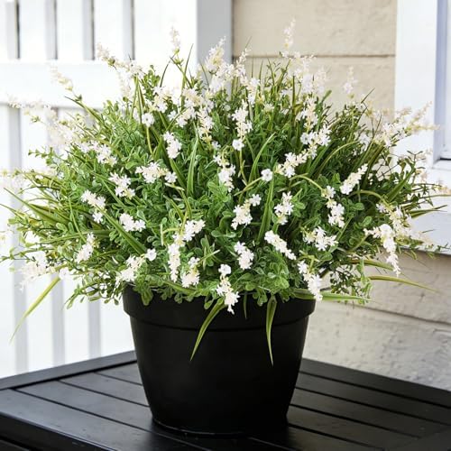 Hrobek Outdoor Faux Plants UV Resistant Fake Greenery for Outside Planter by HomePage