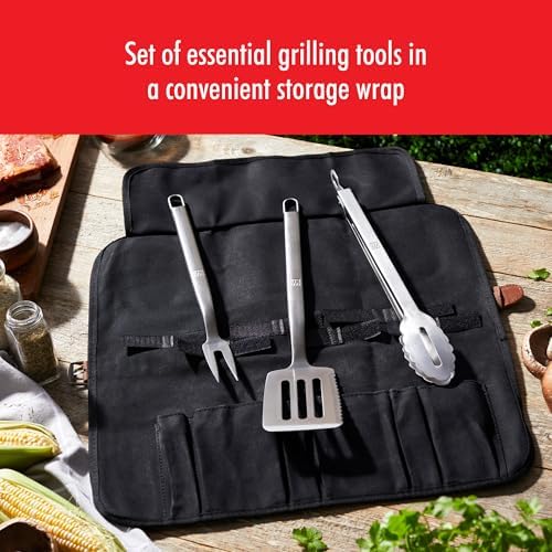 ZWILLING BBQ+ 4-pc Grill Tool Set - Image 3