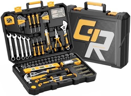 GRENPRO 219PCS Basic Home Auto Mechanic Hand Tool Kit with Storage Tool Box by GrenPRO