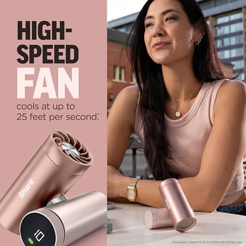 Shark ChillPill 2-in-1 Fan and Mist, Rose Gold, FA023 - Image 2