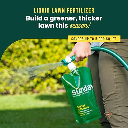Sunday Green Machine Liquid Lawn Fertilizer, 2 Pack, Covers 10,000 Sq Ft - Image 2
