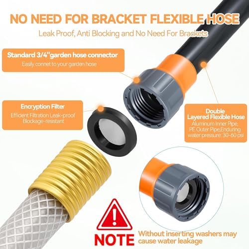 Portable Adjustable Water Standing Misters for Outside Patio - Image 5