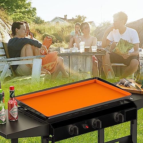 Silicone Protective Cover for 28" Blackstone Griddle,Heavy Duty Food Grade Silicone Grill Mat, Protect Griddle from Rodents, Insects, Debris, and Rust,All Season Cooking Protective Cover - Image 6